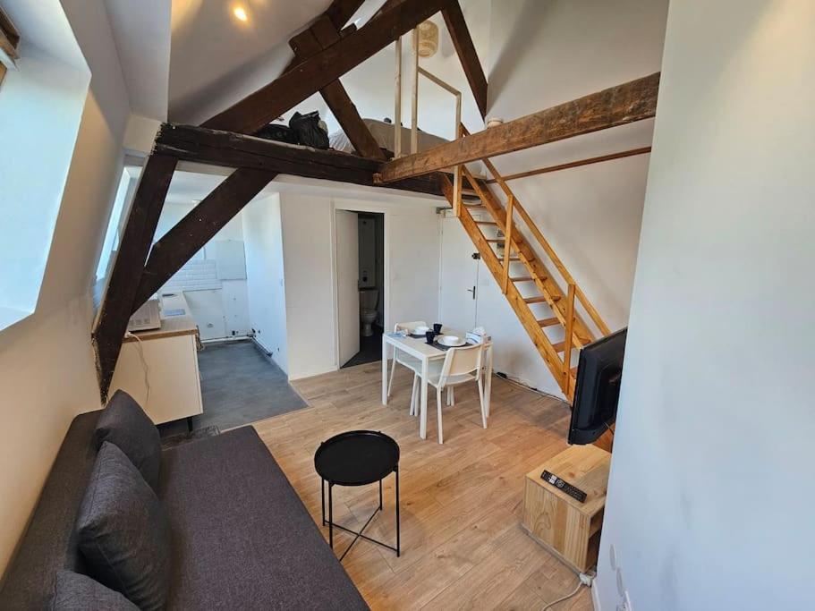 Appartement Loft - Metro - Gare à Tourcoing Extérieur photo